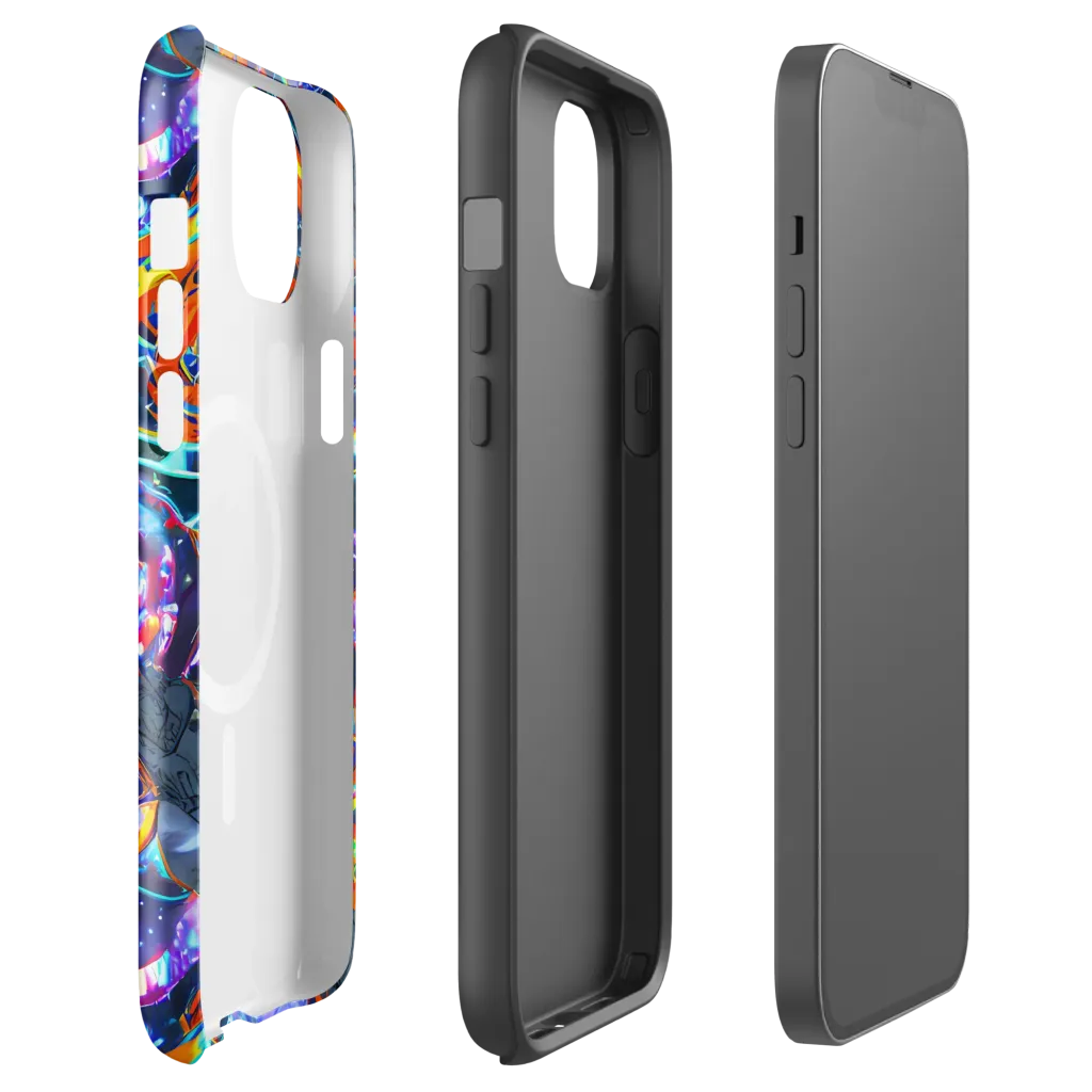 Prismatic Engine on MagSafe Tough Case for iPhone® — Front
