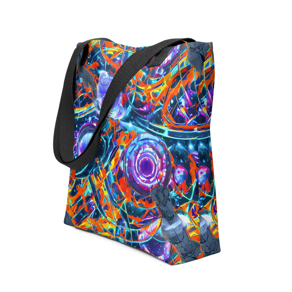 Prismatic Engine on Tote Bag — Front