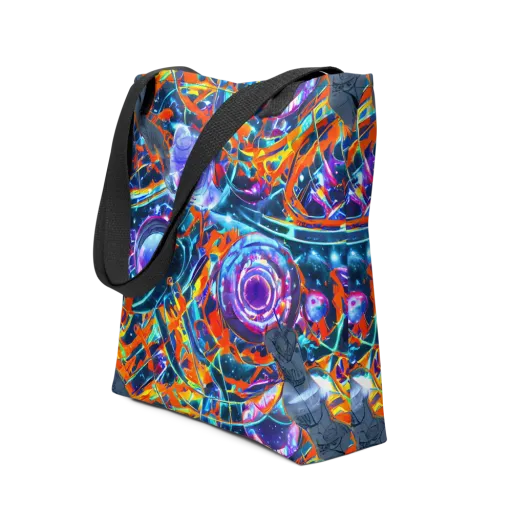 Prismatic Engine on a Tote Bag
