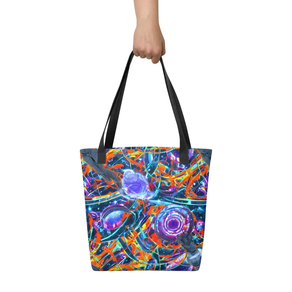 Prismatic Engine on Tote Bag — Front