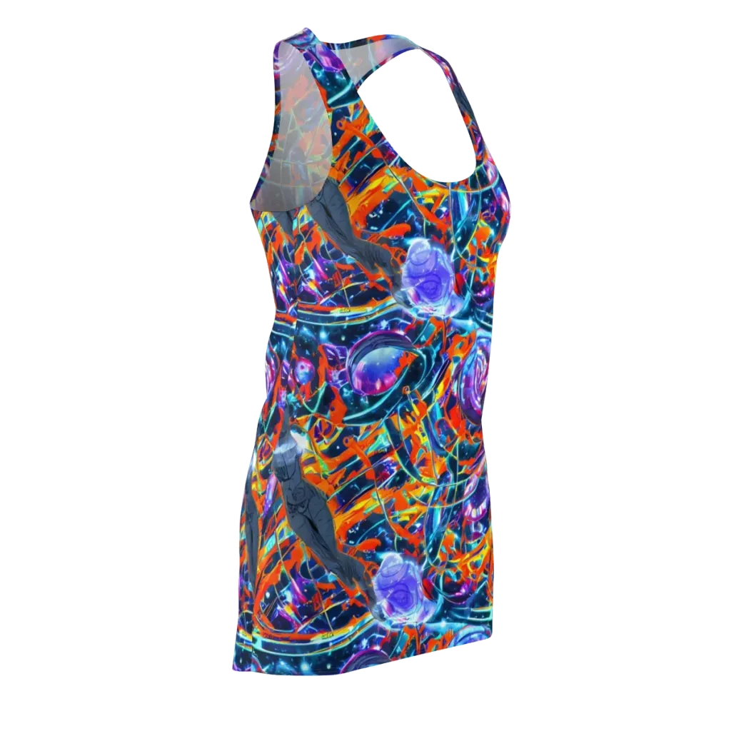Prismatic Engine on Racerback Dress — Front Side