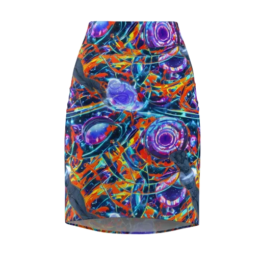 Prismatic Engine on a Pencil Skirt