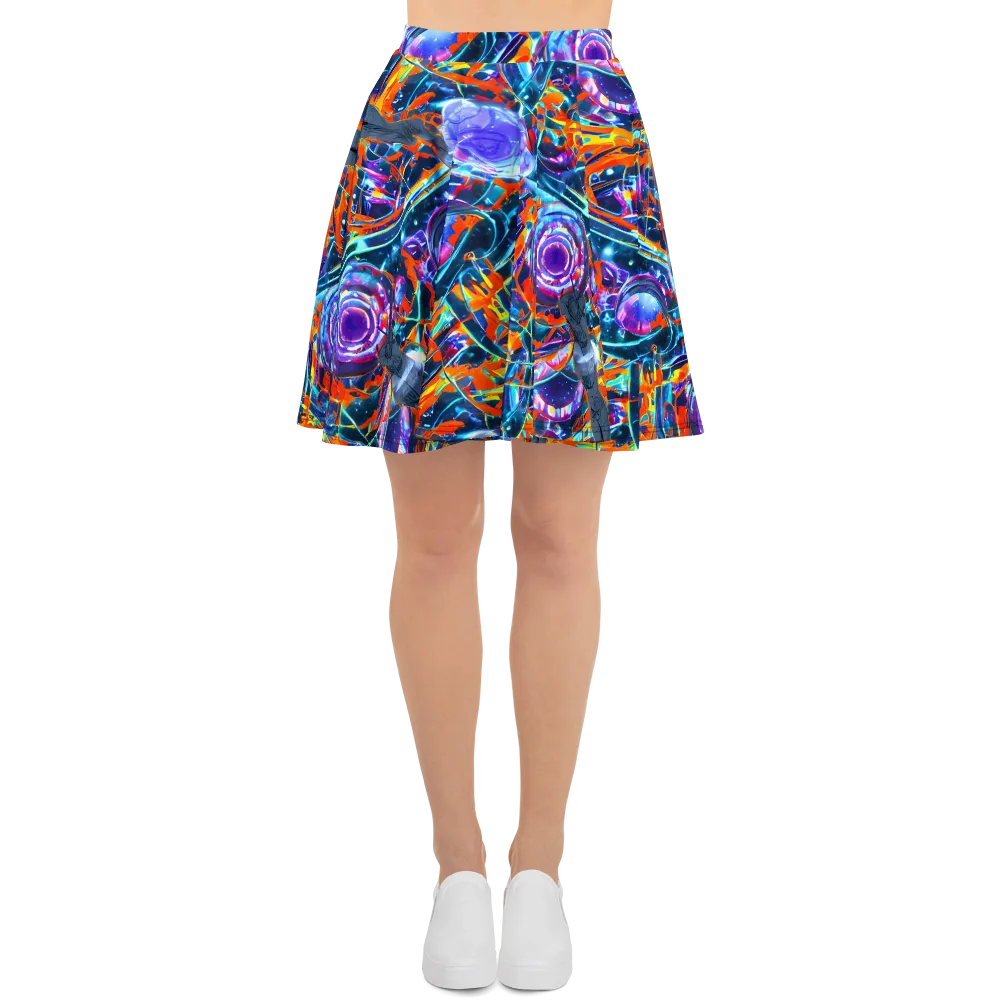 Prismatic Engine on Skater Skirt — Front