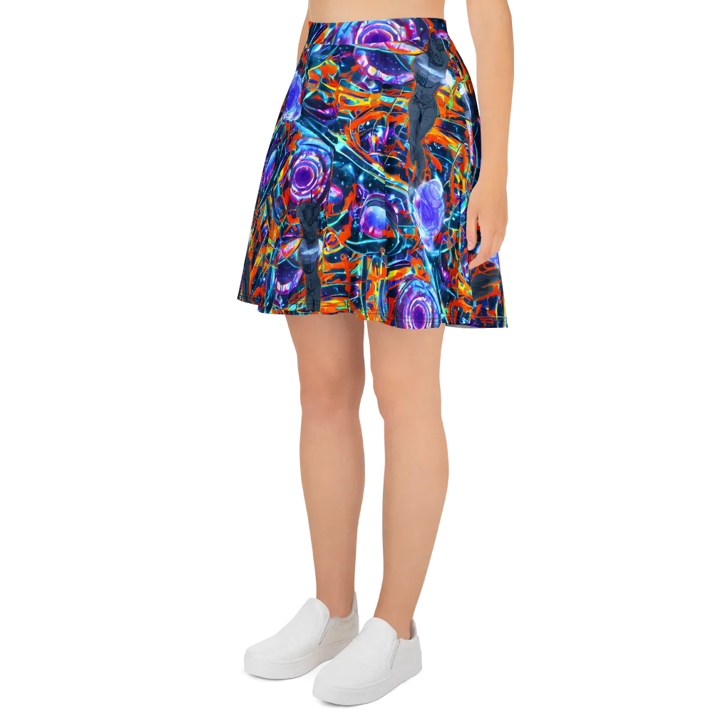 Prismatic Engine on Skater Skirt — Left