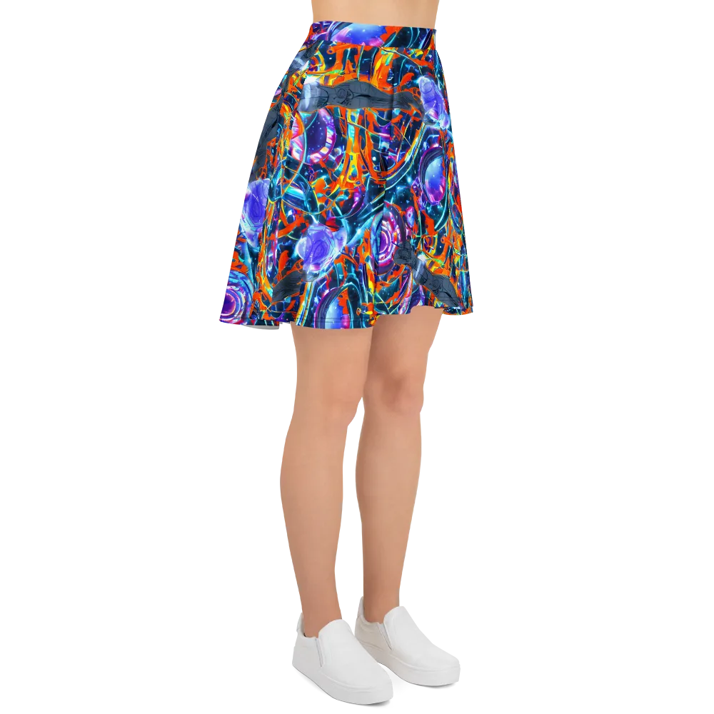 Prismatic Engine on Skater Skirt — Right
