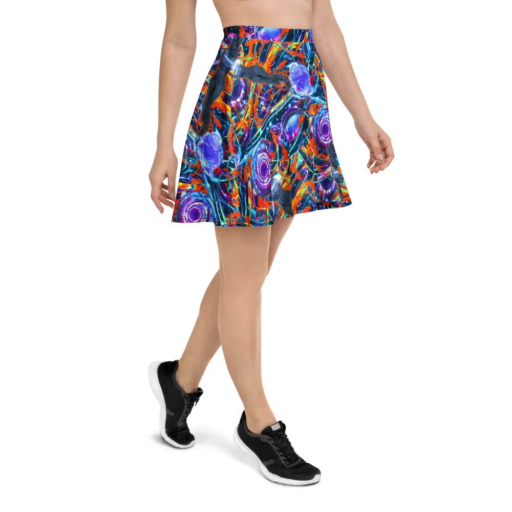 Prismatic Engine on Skater Skirt — Right