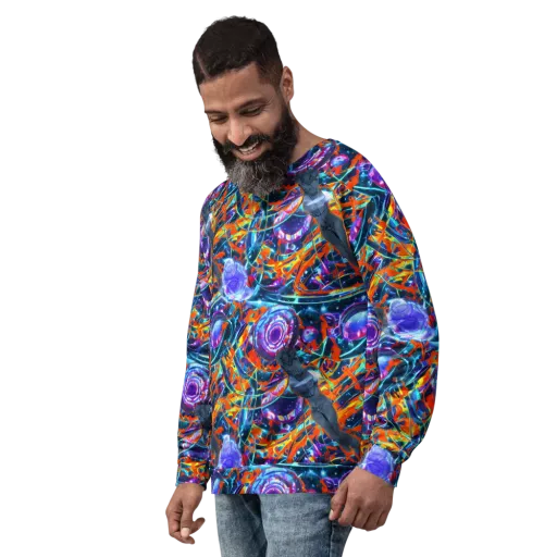 Prismatic Engine on a Sweatshirt