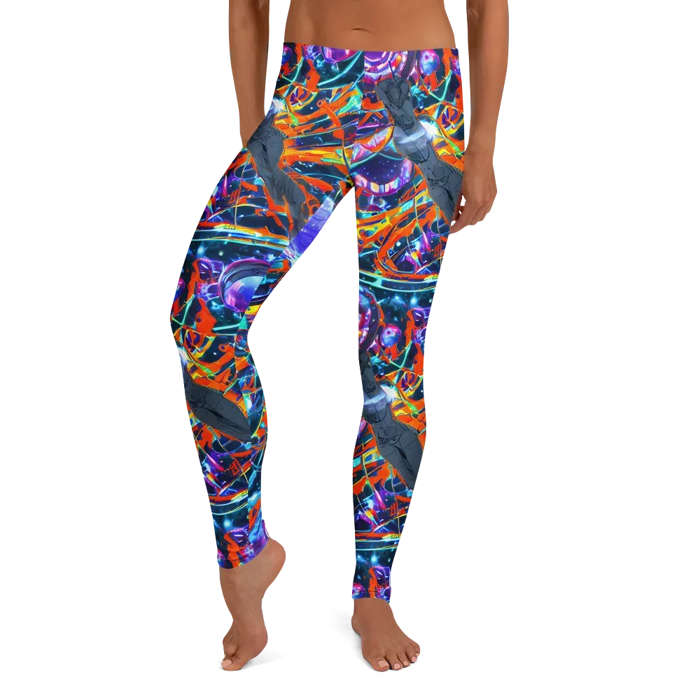 Prismatic Engine on Leggings — Front