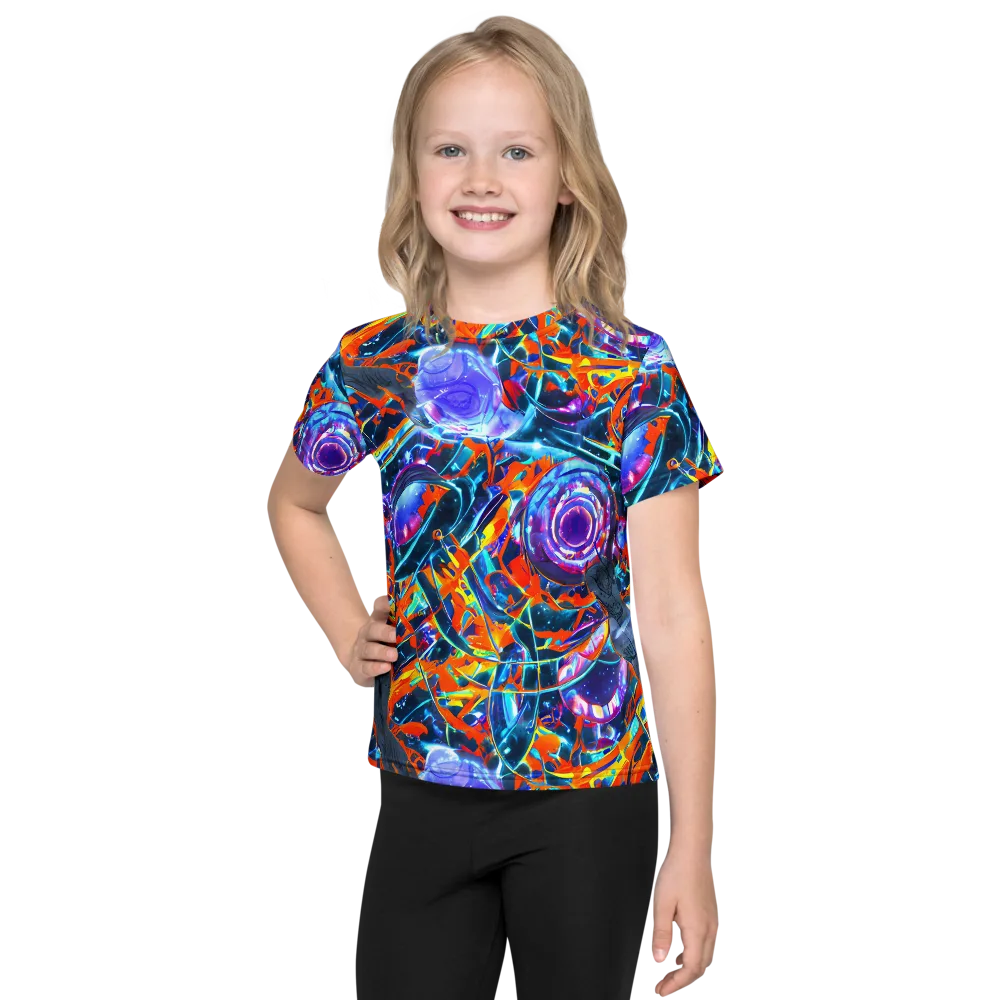 Prismatic Engine on Kids Crew Neck T-Shirt — Front