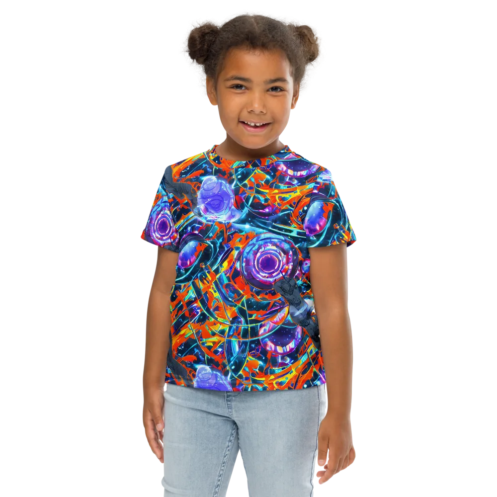 Prismatic Engine on Kids Crew Neck T-Shirt — Front