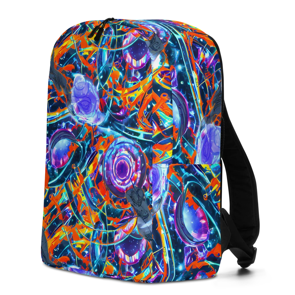 Prismatic Engine on Minimalist Backpack — Left
