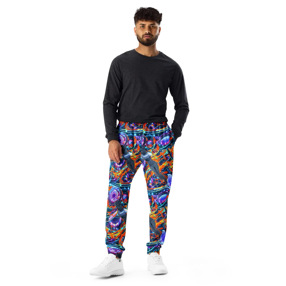 Prismatic Engine on Men's Joggers — Front