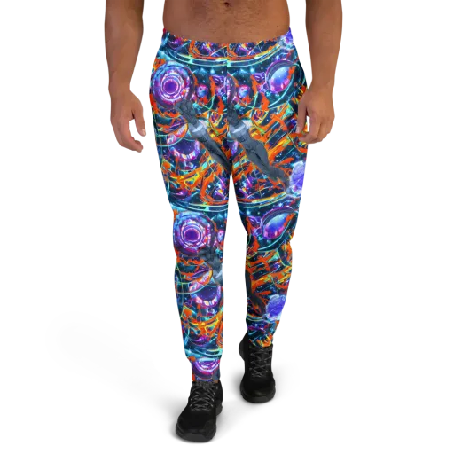 Prismatic Engine on a Men's Joggers