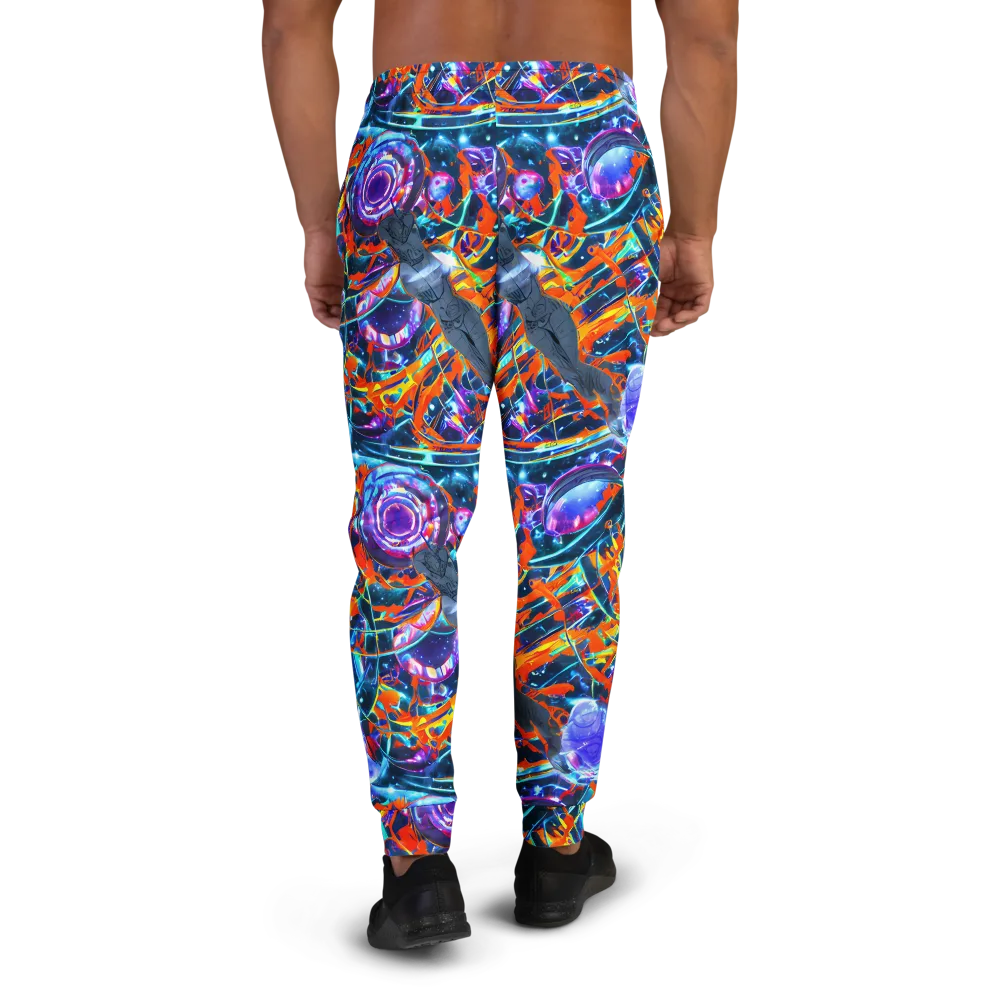 Prismatic Engine on Men's Joggers — Back