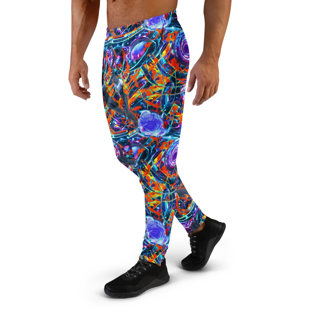 Prismatic Engine on Men's Joggers — Left