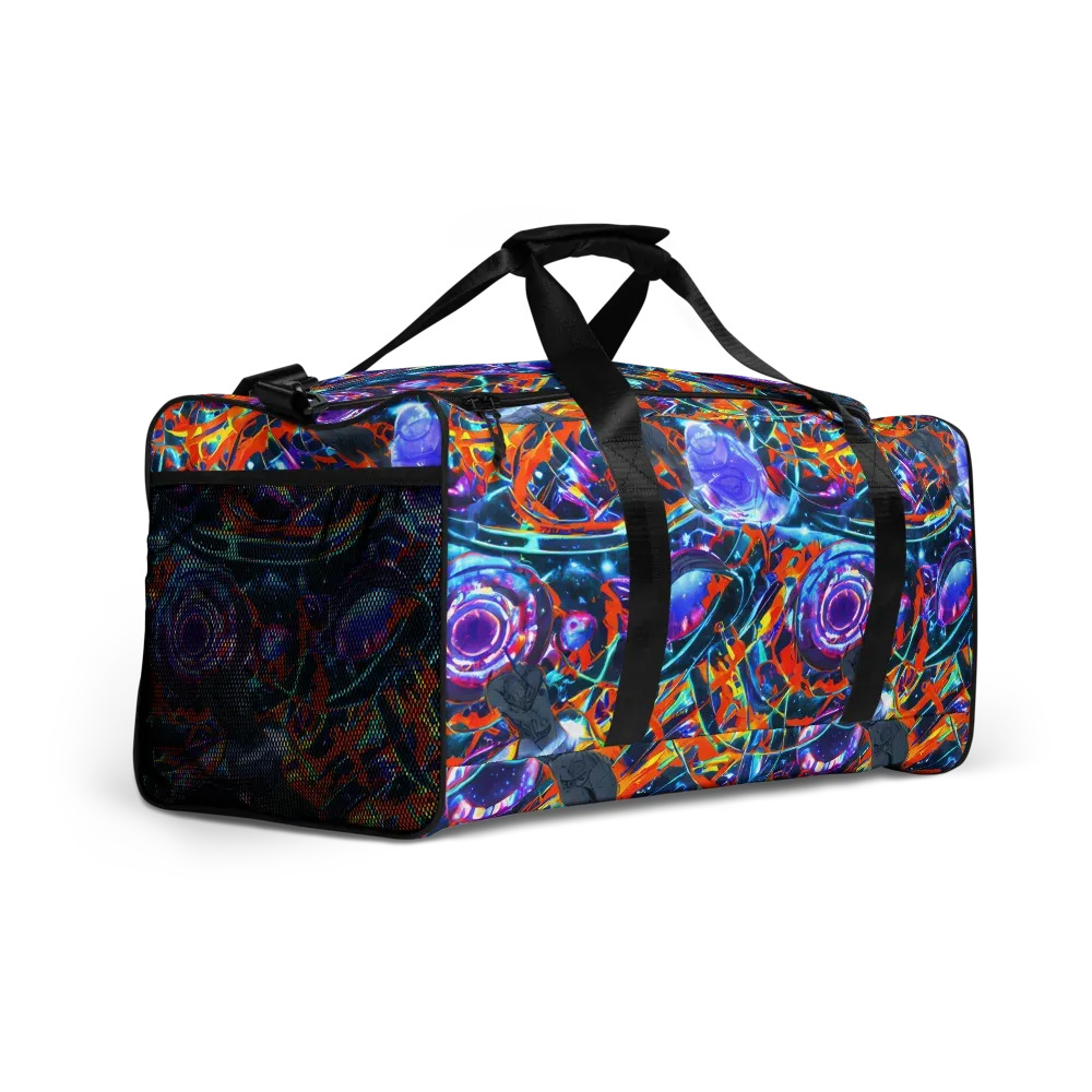 Prismatic Engine on Duffle Bag — Right Front