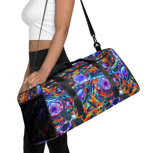 Prismatic Engine on a Duffle Bag