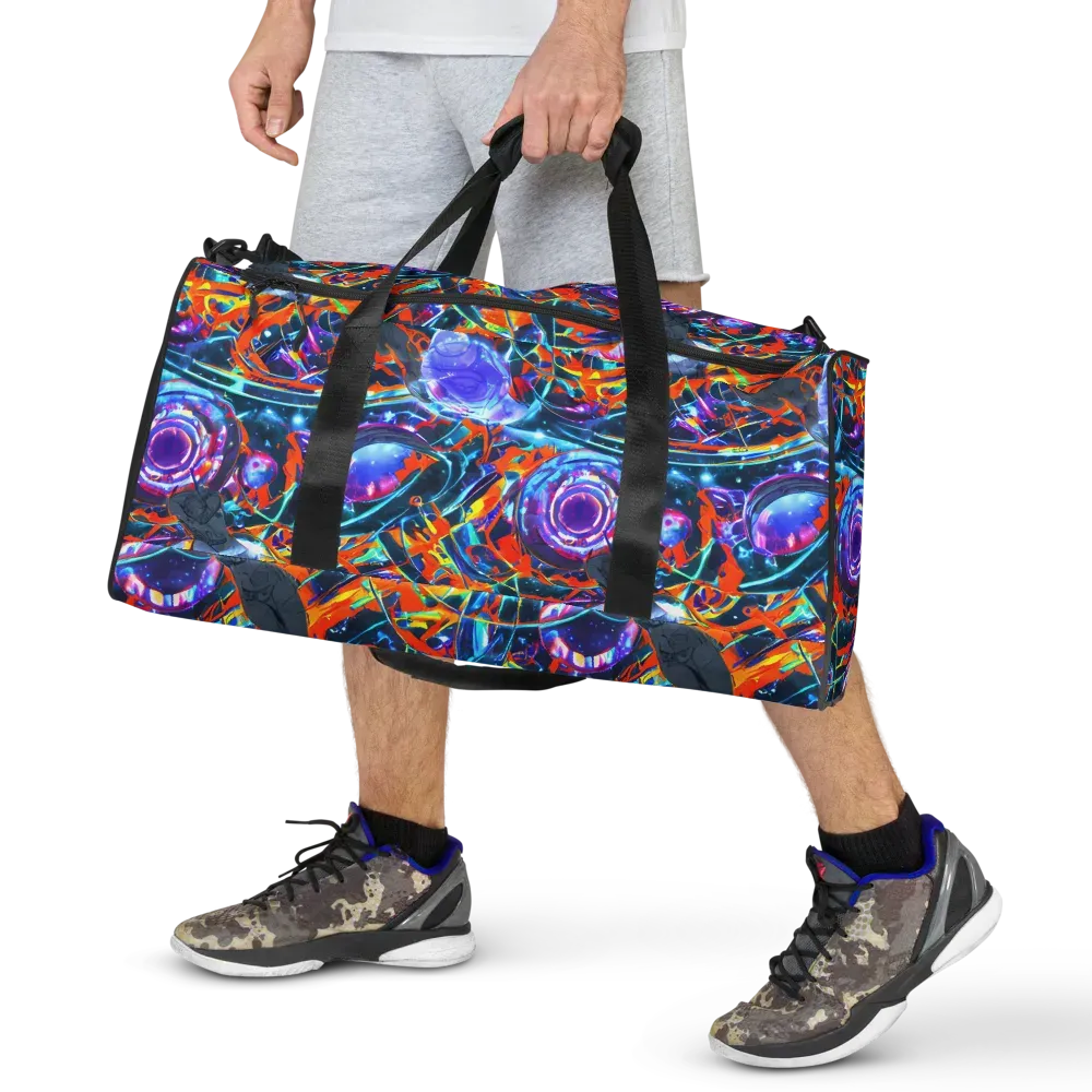 Prismatic Engine on Duffle Bag — Front