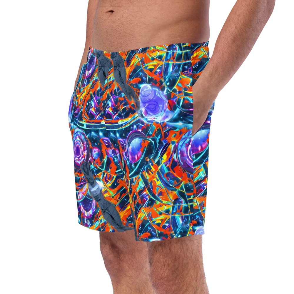 Prismatic Engine on Swim Trunks — Left Front
