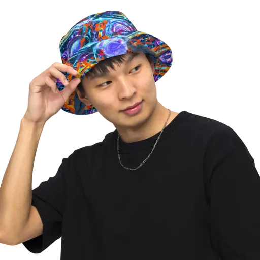 Prismatic Engine on a Reversible Bucket Hat
