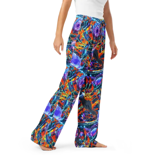 Prismatic Engine on a Women's Pajama Pants