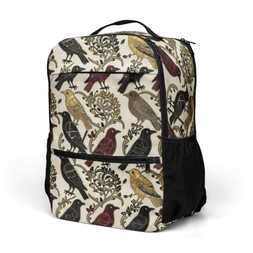 Ravenwood Aviary on a Utility Backpack