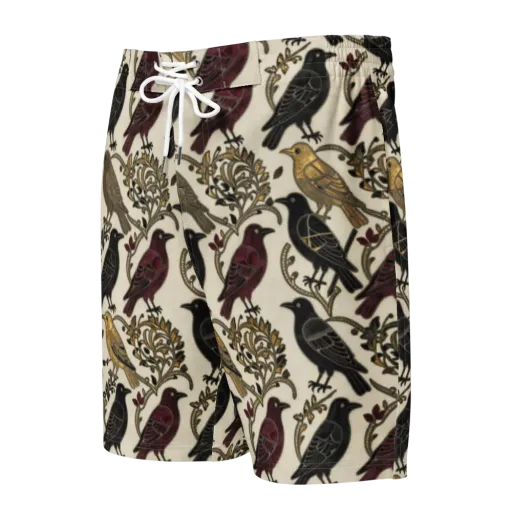 Ravenwood Aviary on a Men's Board Shorts
