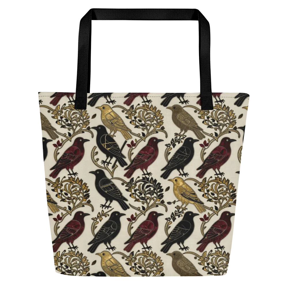 Ravenwood Aviary on Large Tote Bag W/ Pocket — Front