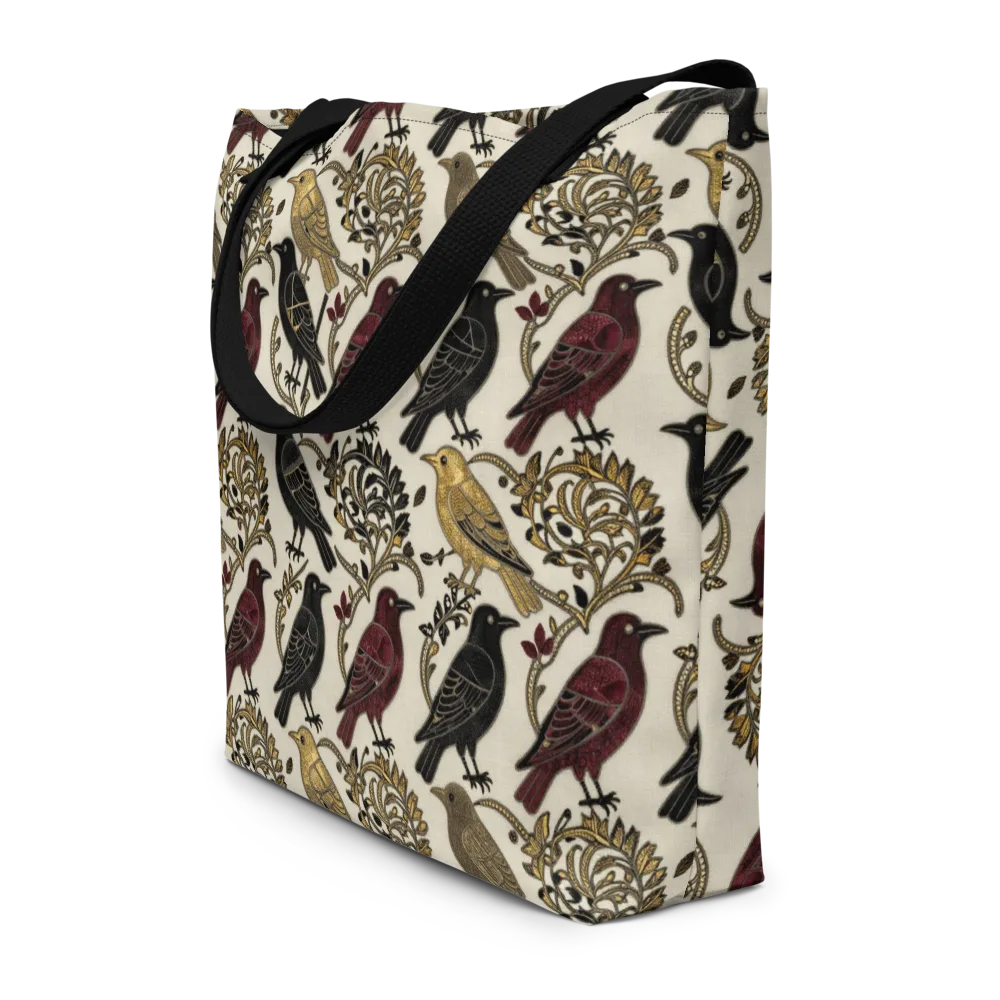 Ravenwood Aviary on Large Tote Bag W/ Pocket — Front