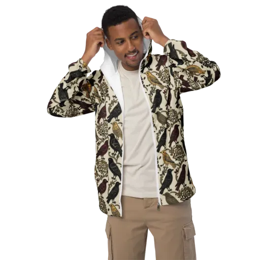 Ravenwood Aviary on a Men's Windbreaker