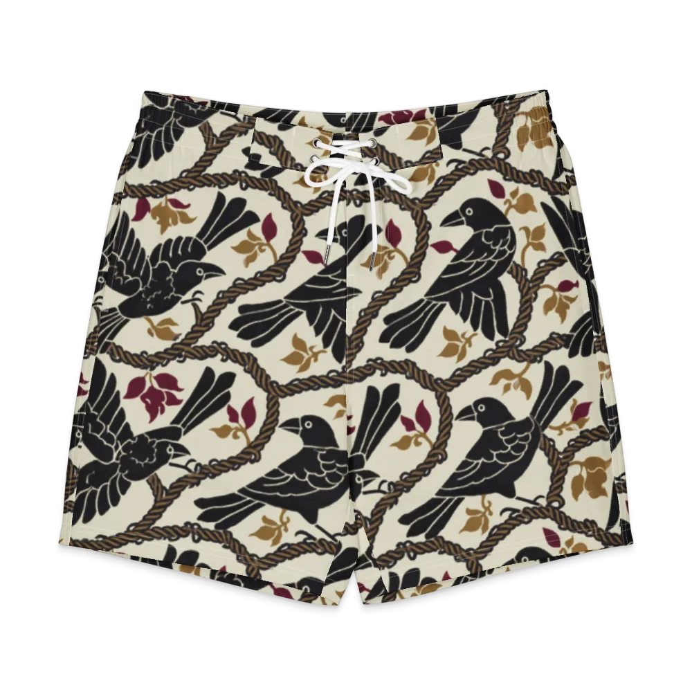 Ropebound Rooks on Men's Board Shorts — Front