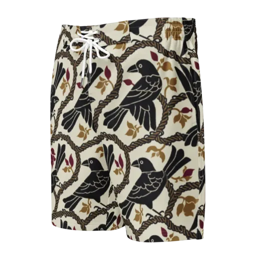 Ropebound Rooks on a Men's Board Shorts
