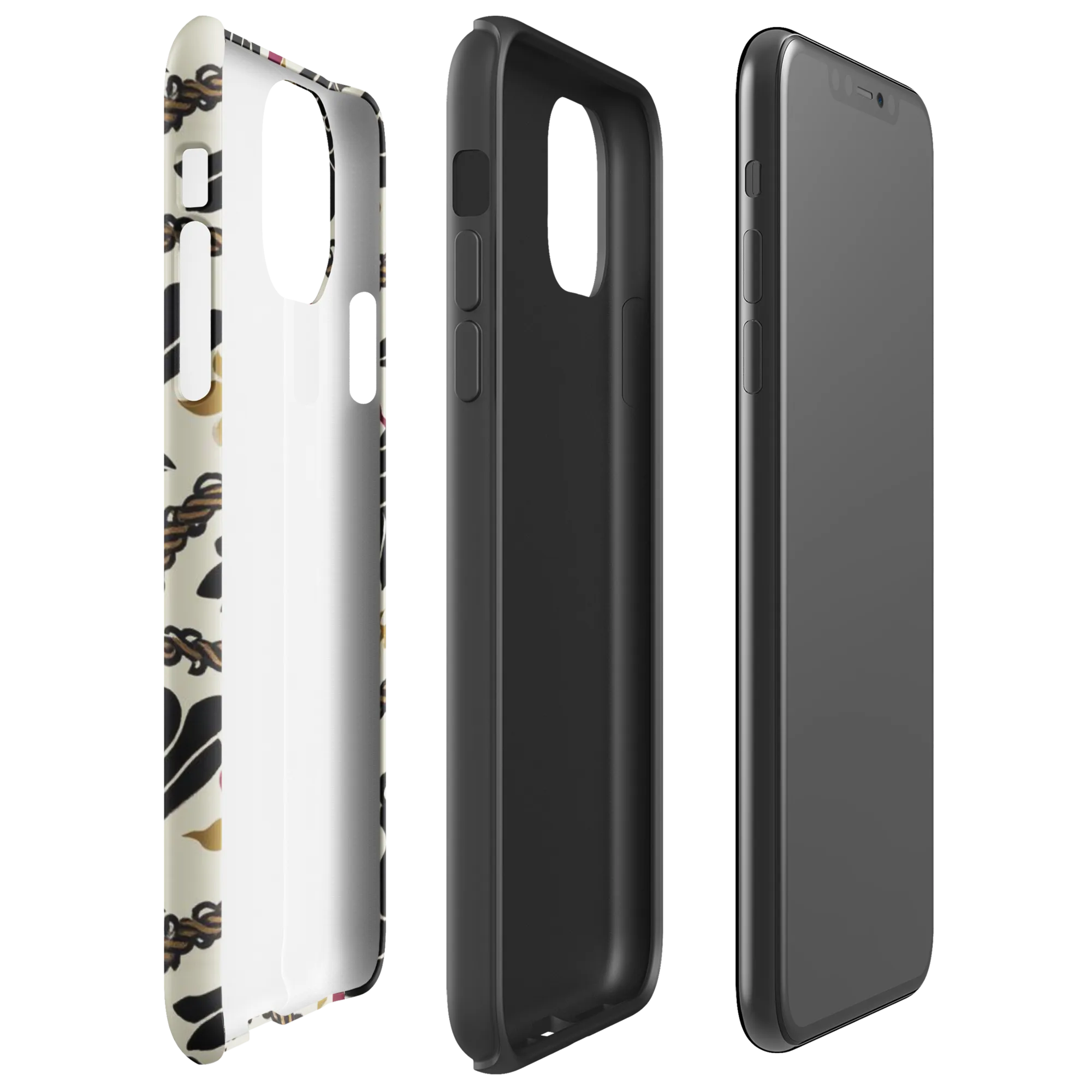 Ropebound Rooks on Tough Case for iPhone® — Right