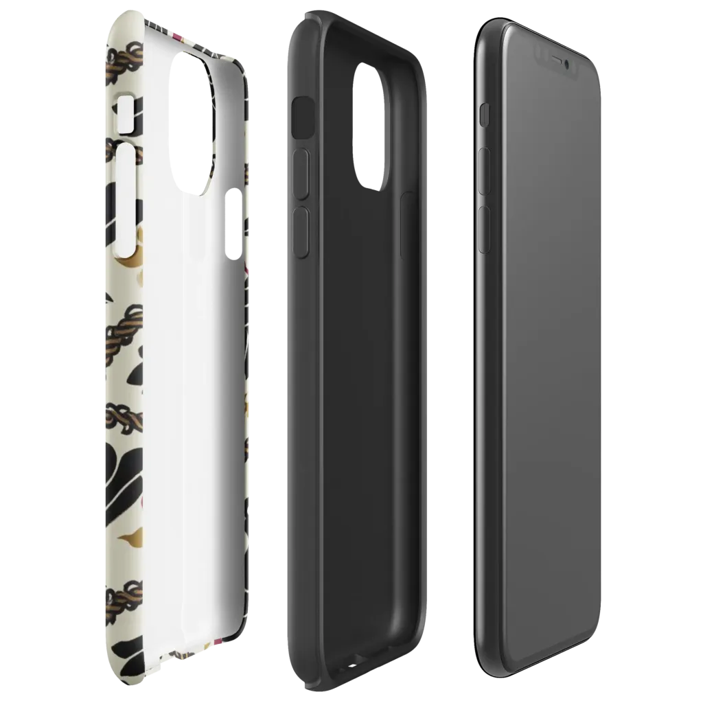 Ropebound Rooks on Tough Case for iPhone® — Right