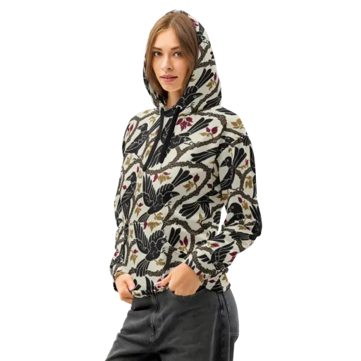 Ropebound Rooks on a Cotton Hoodie