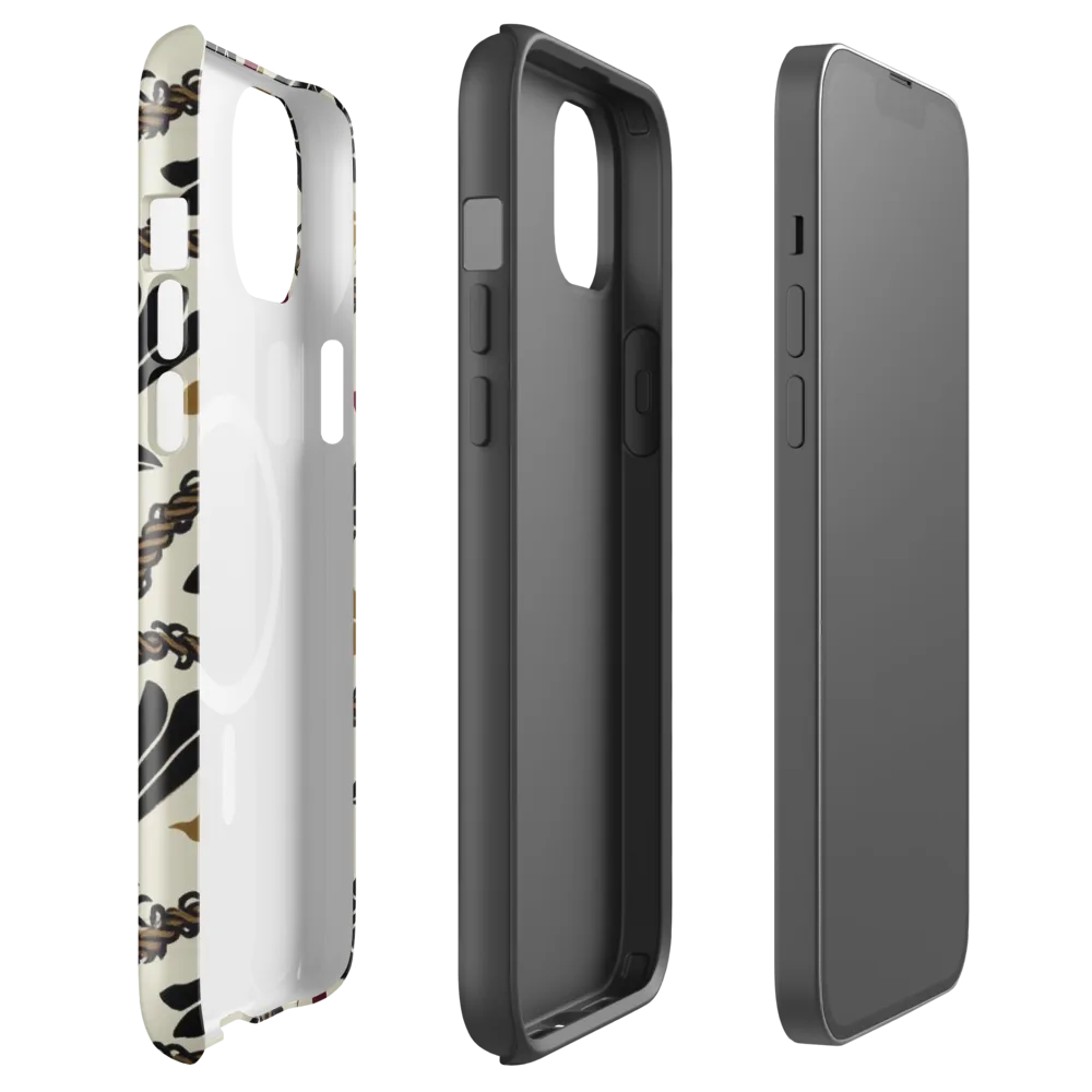 Ropebound Rooks on MagSafe Tough Case for iPhone® — Front