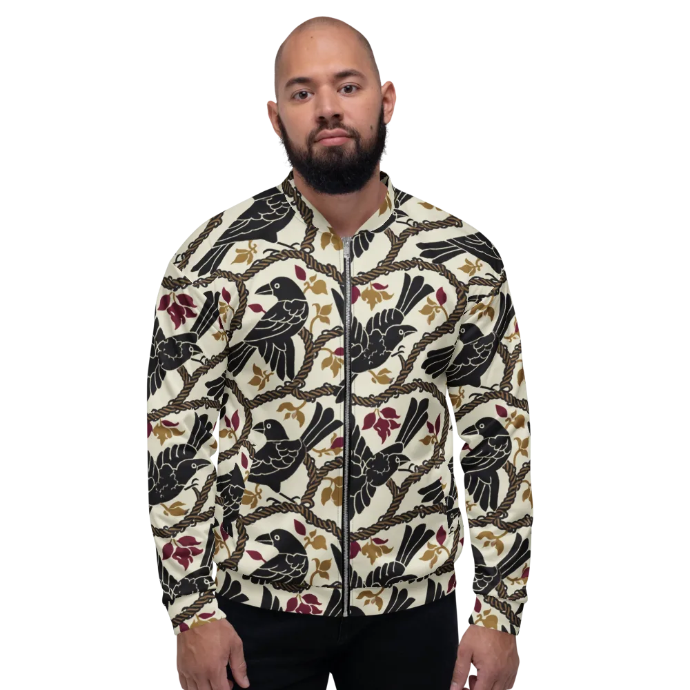 Ropebound Rooks on Bomber Jacket — Front