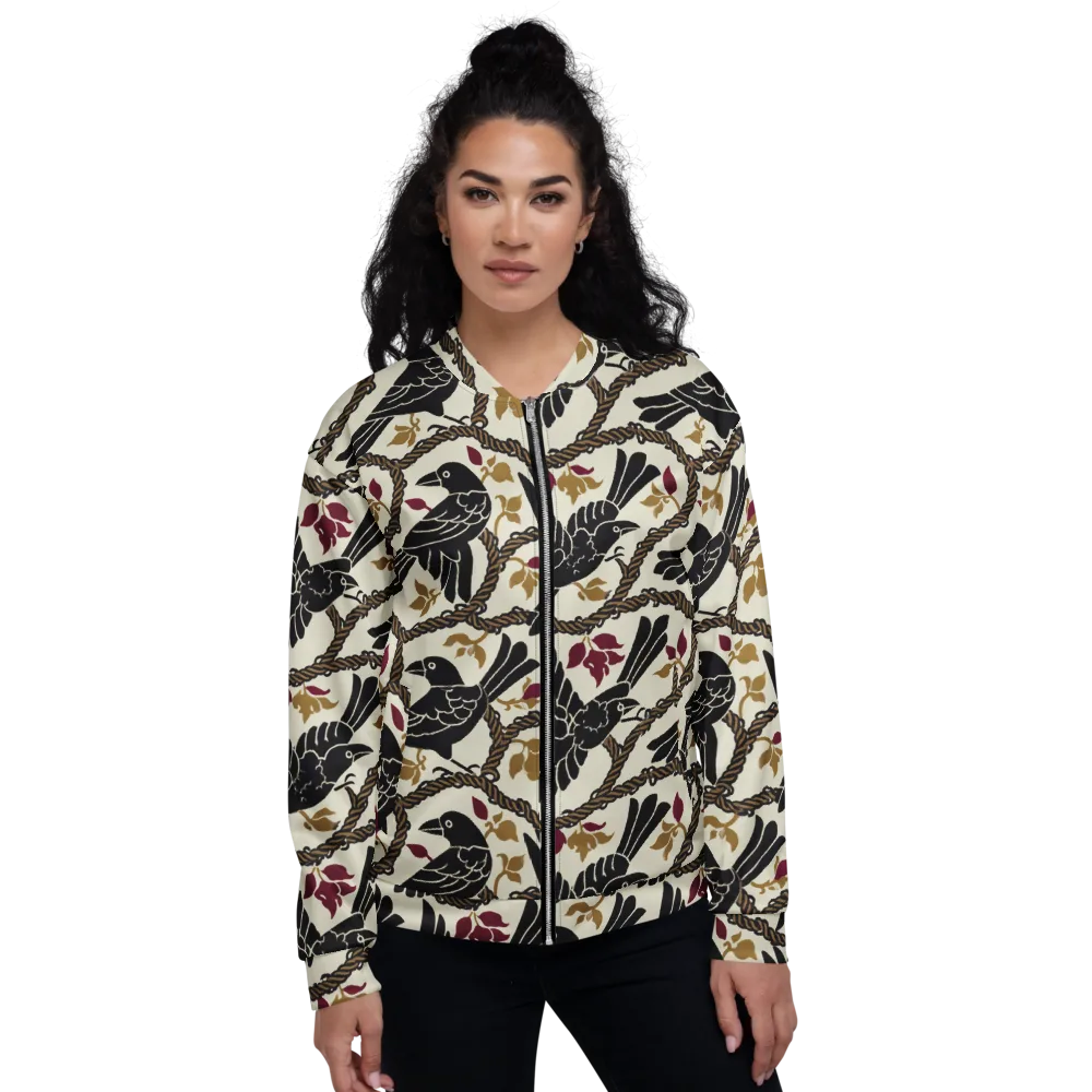 Ropebound Rooks on Bomber Jacket — Front
