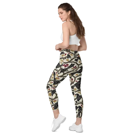 Ropebound Rooks on a Leggings with Pockets