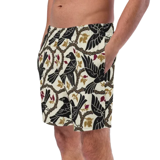 Ropebound Rooks on a Swim Trunks