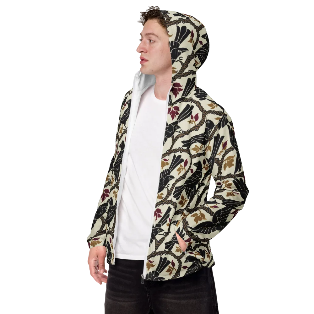 Ropebound Rooks on Men's Windbreaker — Left Front