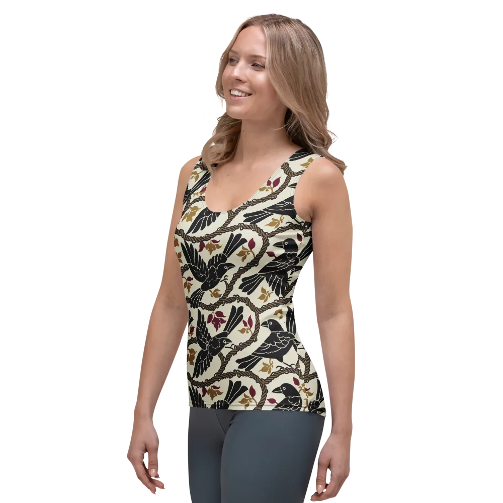 Ropebound Rooks on Women's Tank Top — Left Front