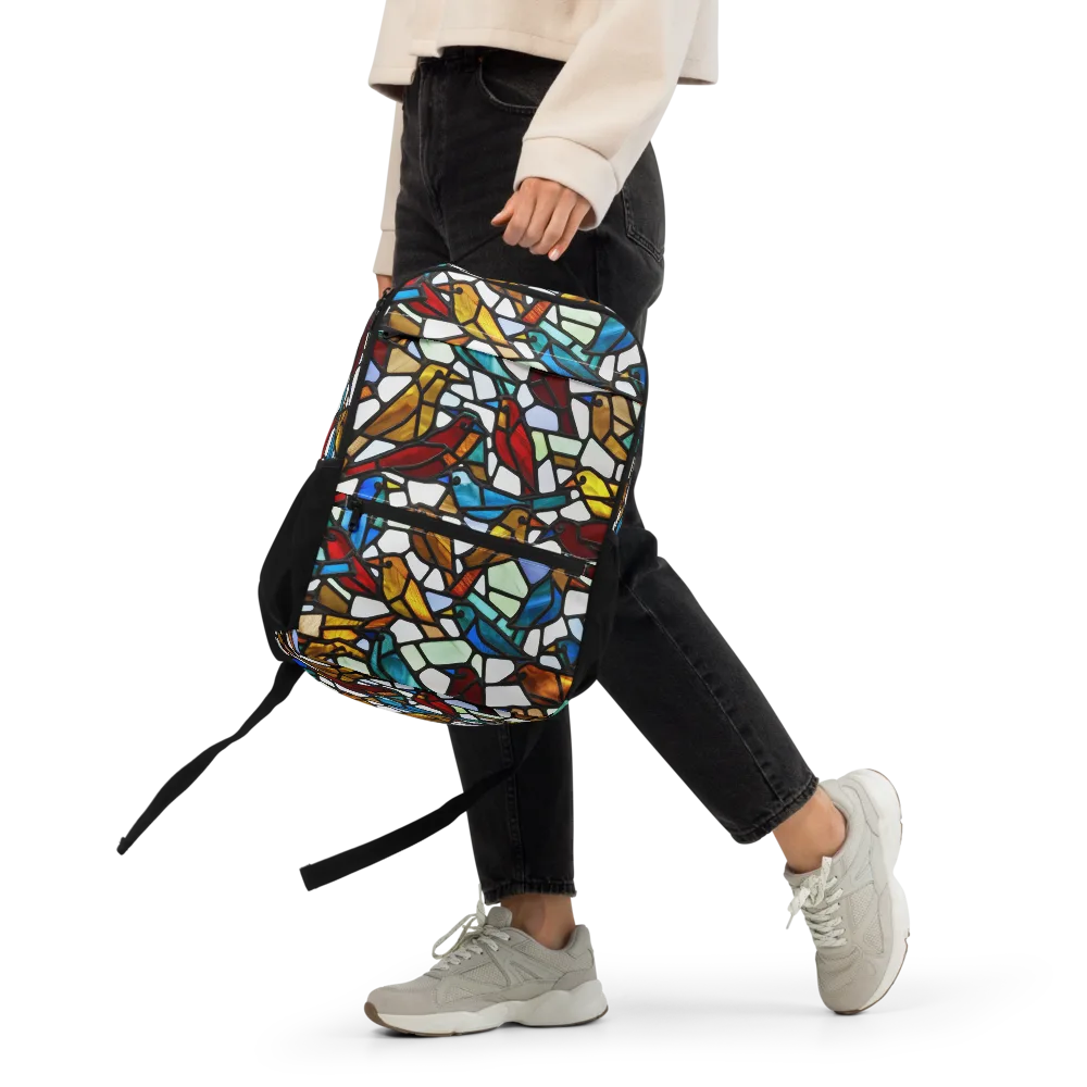 Stained Aviary on Utility Backpack — Front