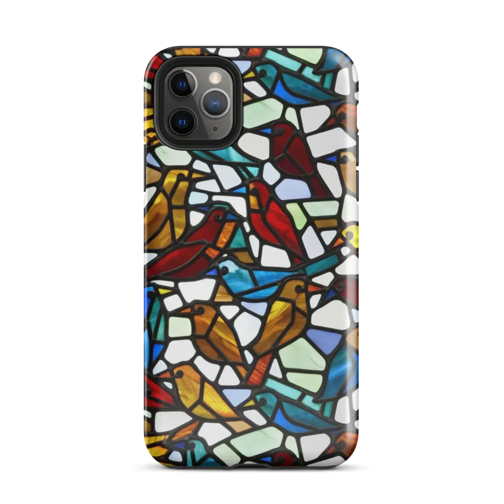Stained Aviary on Tough Case for iPhone® — Front