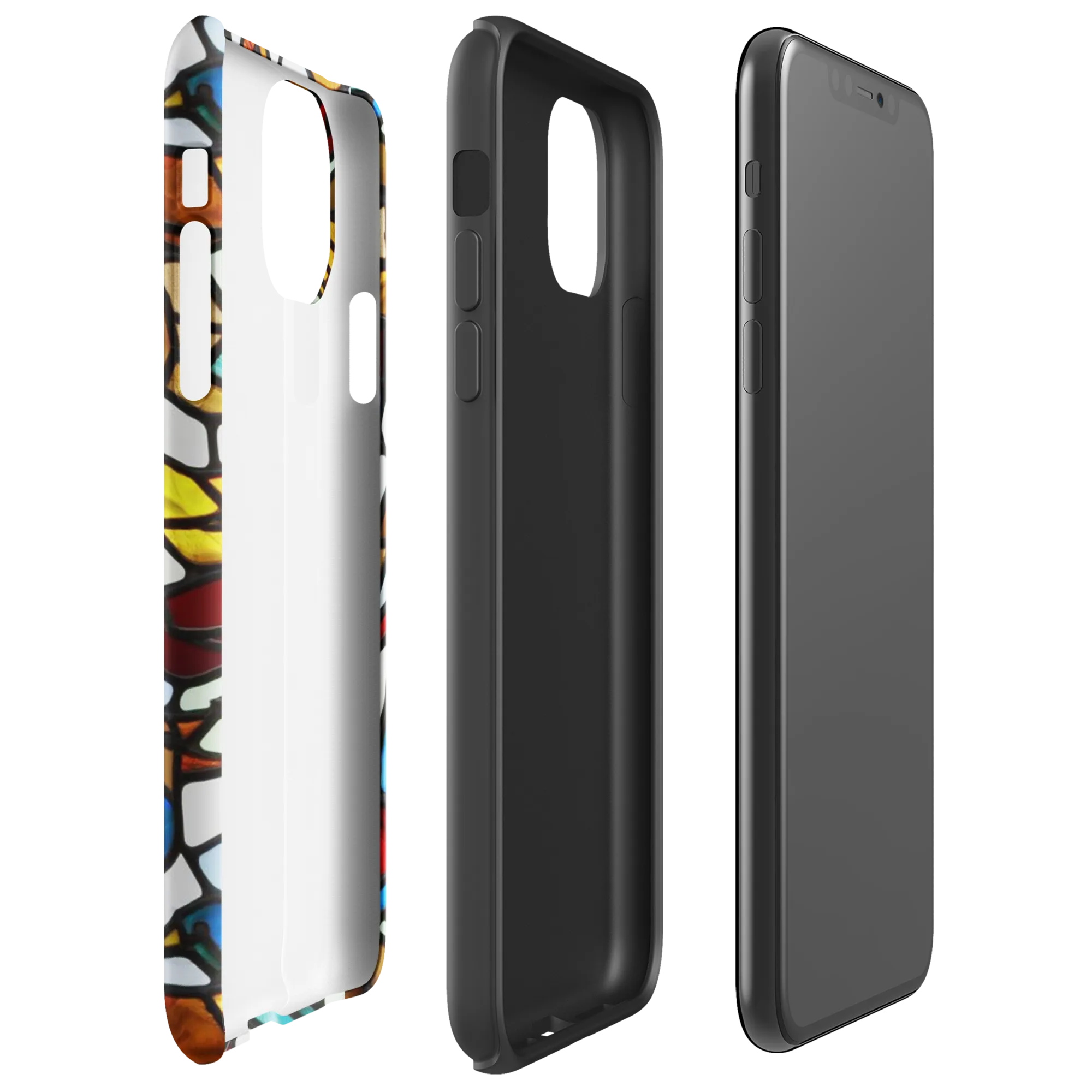 Stained Aviary on Tough Case for iPhone® — Right