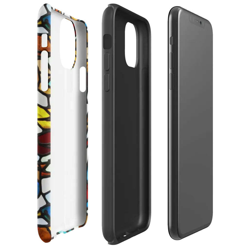 Stained Aviary on Tough Case for iPhone® — Right