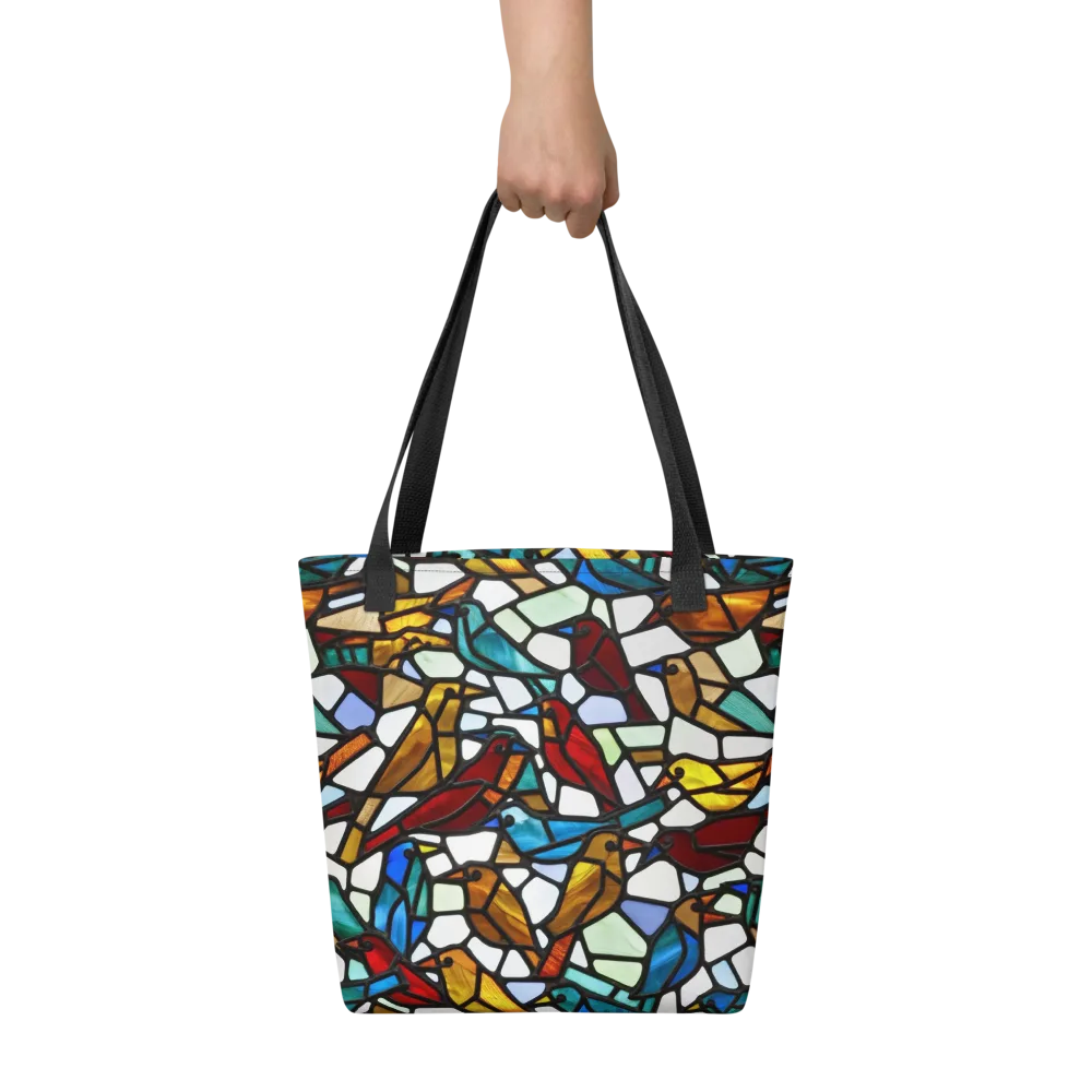 Stained Aviary on Tote Bag — Front