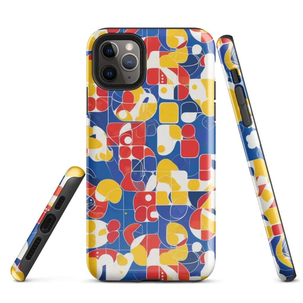 Modular Sunburst on Tough Case for iPhone® — Front