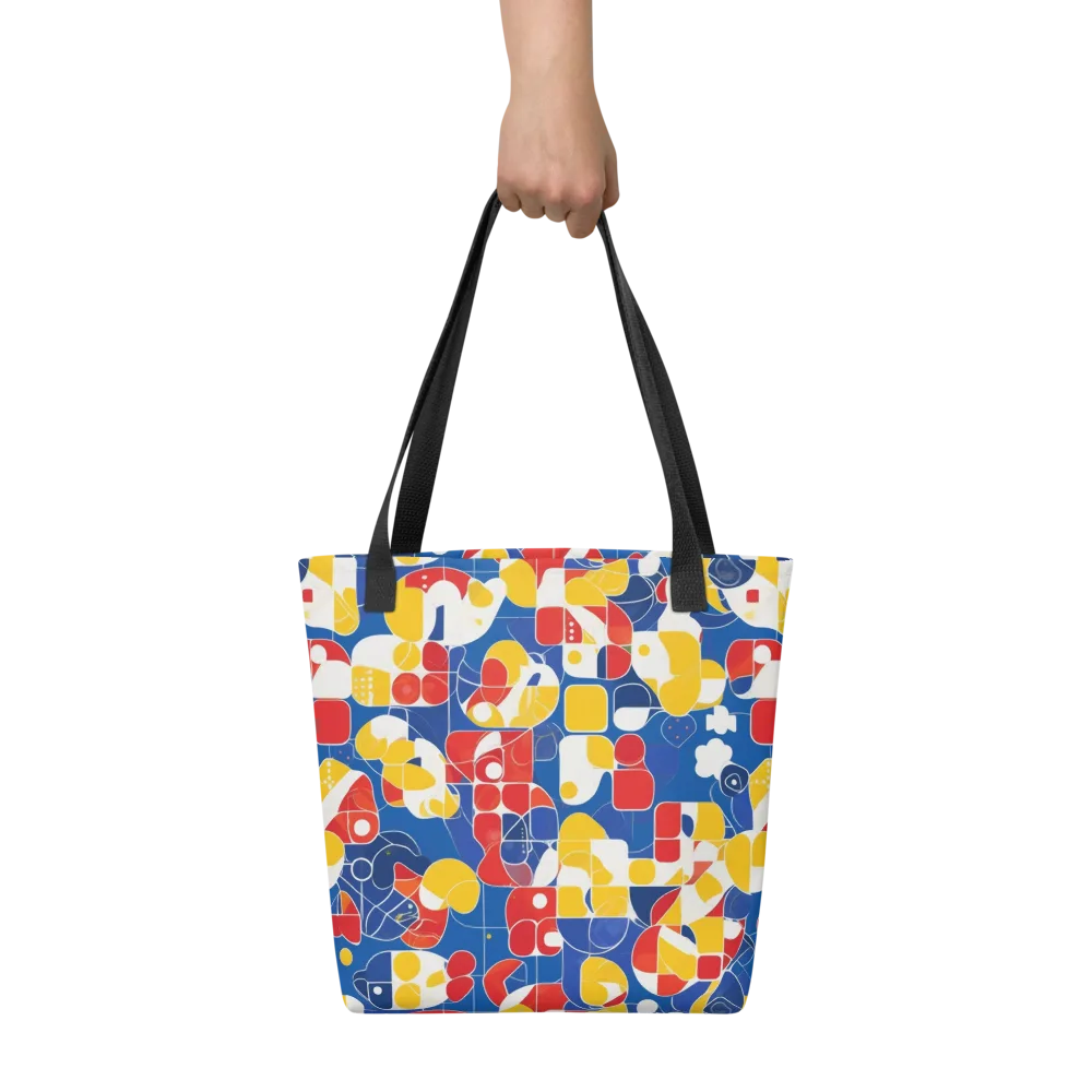 Modular Sunburst on Tote Bag — Front