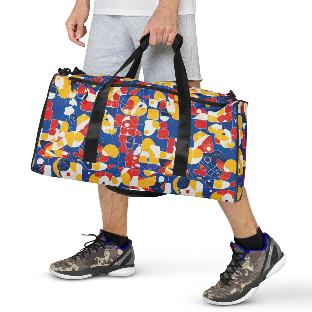 Modular Sunburst on Duffle Bag — Front